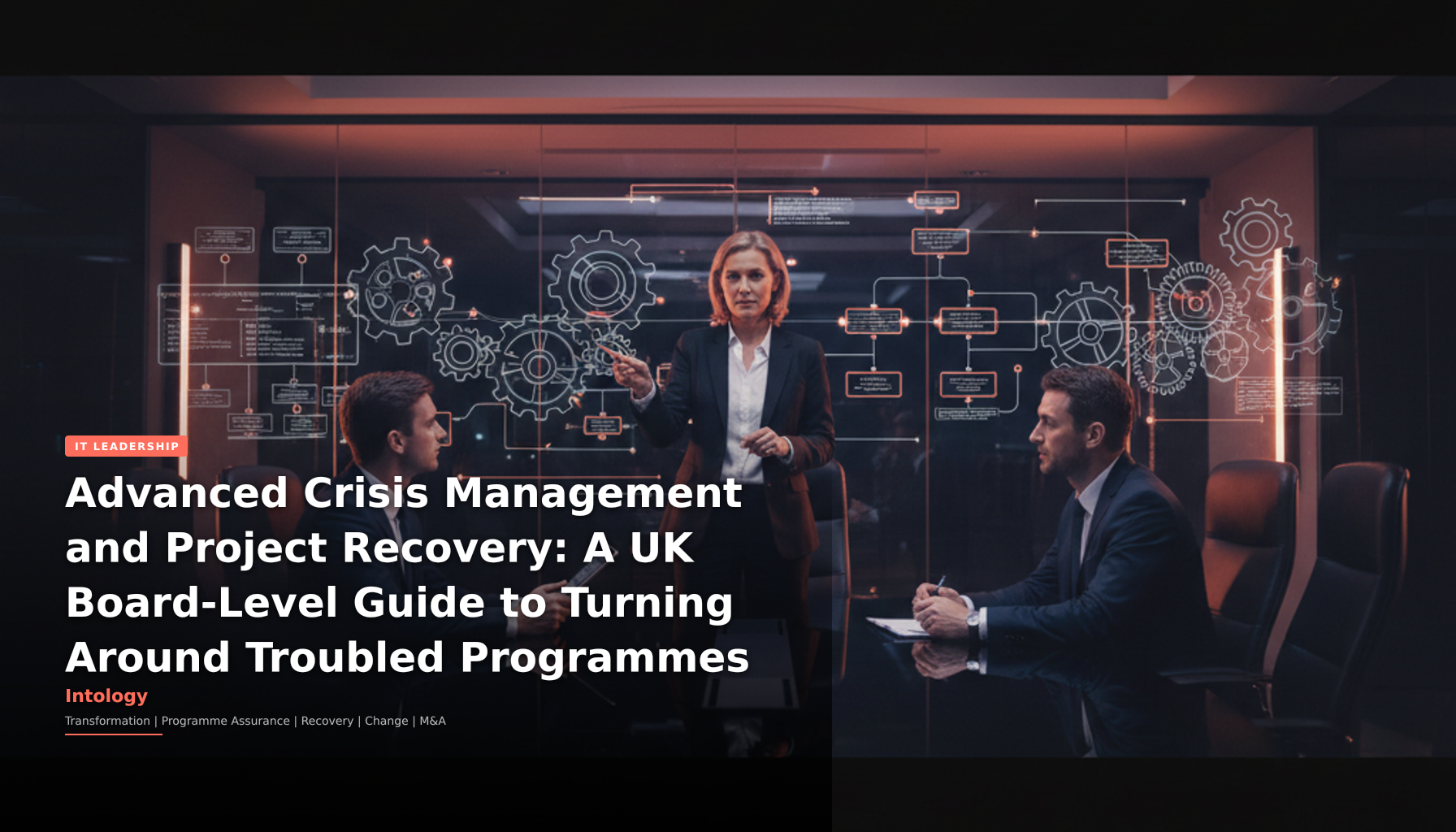 Advanced Crisis Management and Project Recovery: A UK Board-Level Guide to Turning Around Troubled Programmes-Intology, independent UK consultancy