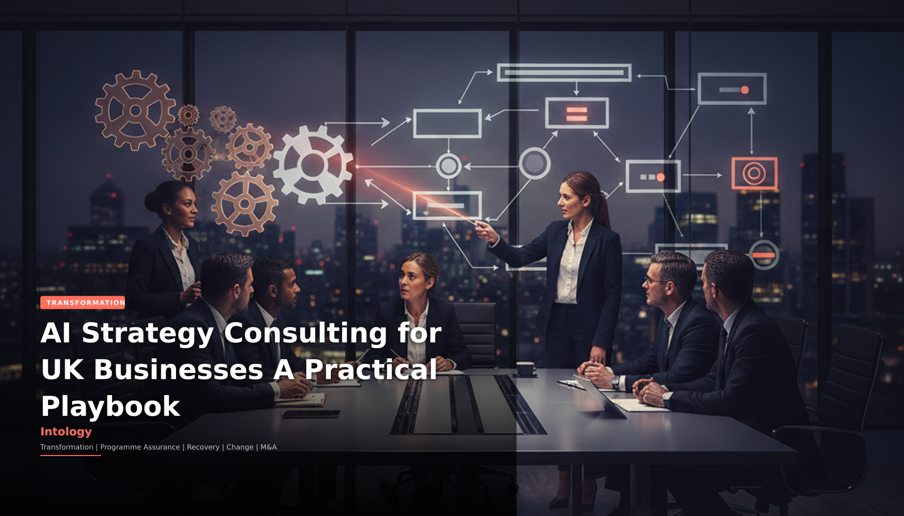 AI Strategy Consulting for UK Businesses A Practical Playbook-Intology, independent UK consultancy