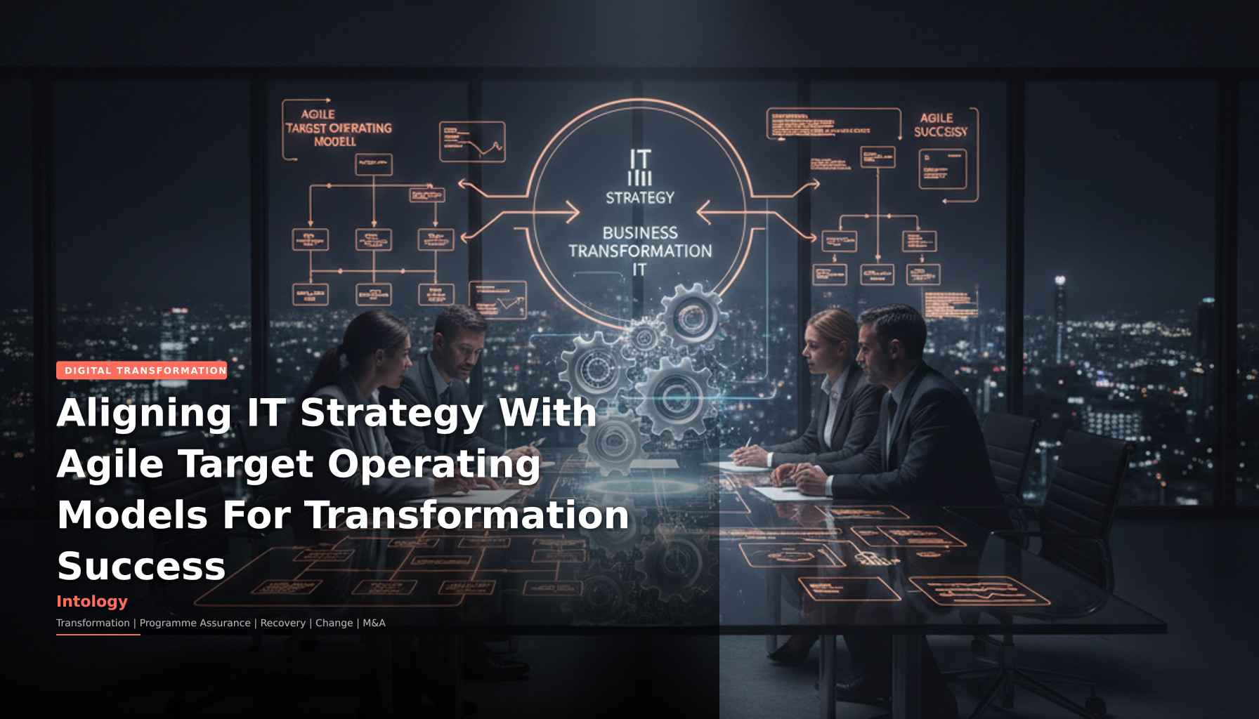Aligning IT Strategy With Agile Target Operating Models For Transformation Success-Intology, independent UK consultancy