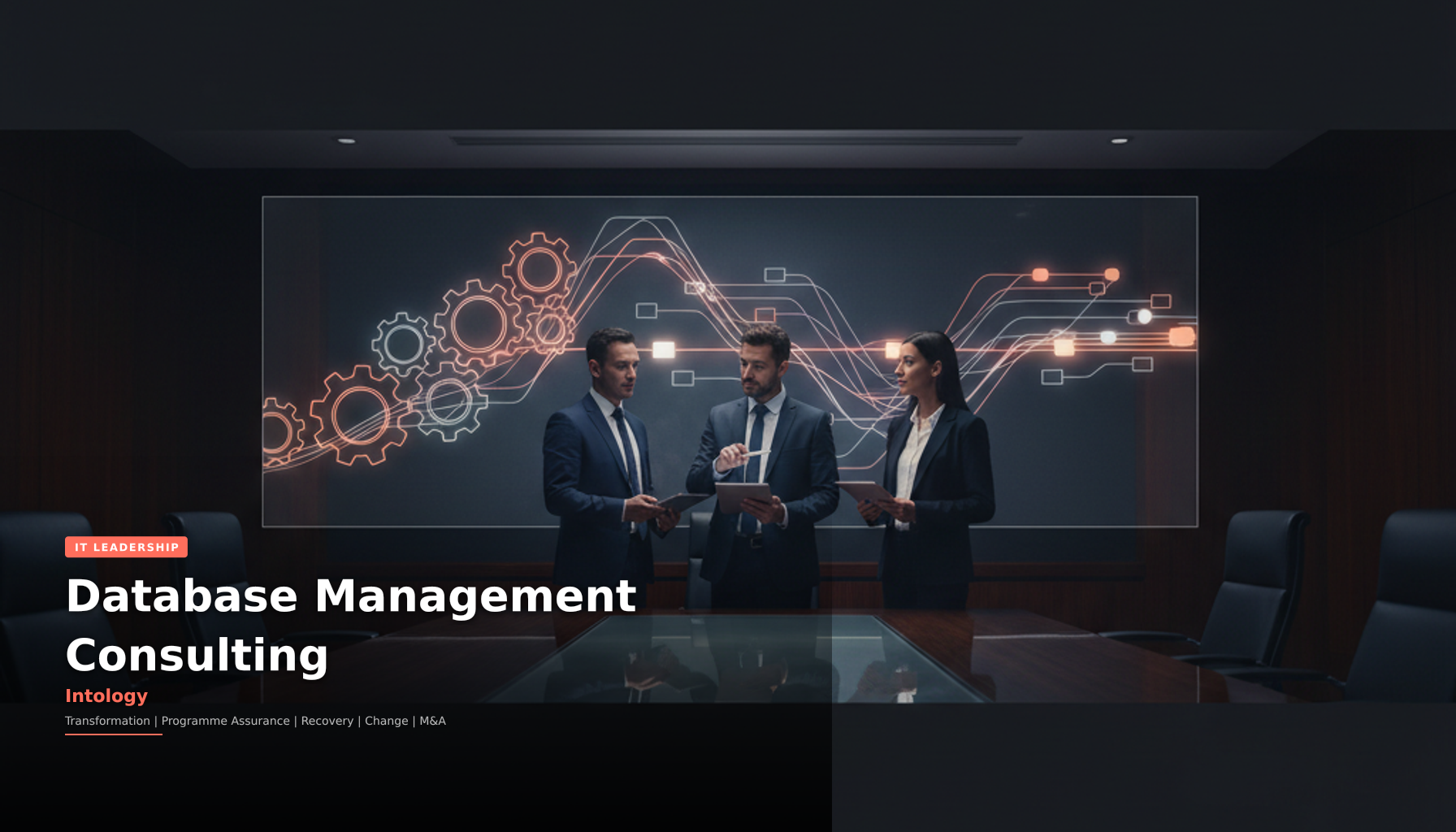 Database Management Consulting-Intology, independent UK consultancy