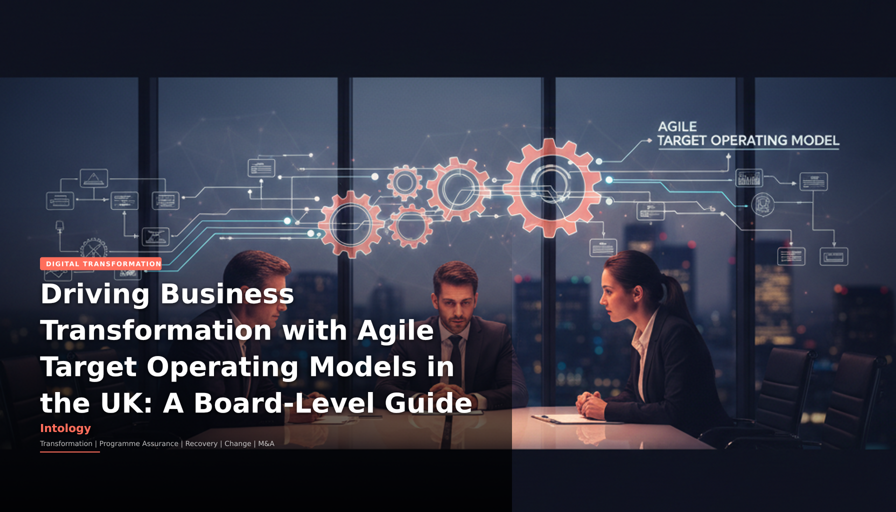 Driving Business Transformation with Agile Target Operating Models in the UK: A Board-Level Guide-Intology, independent UK consultancy