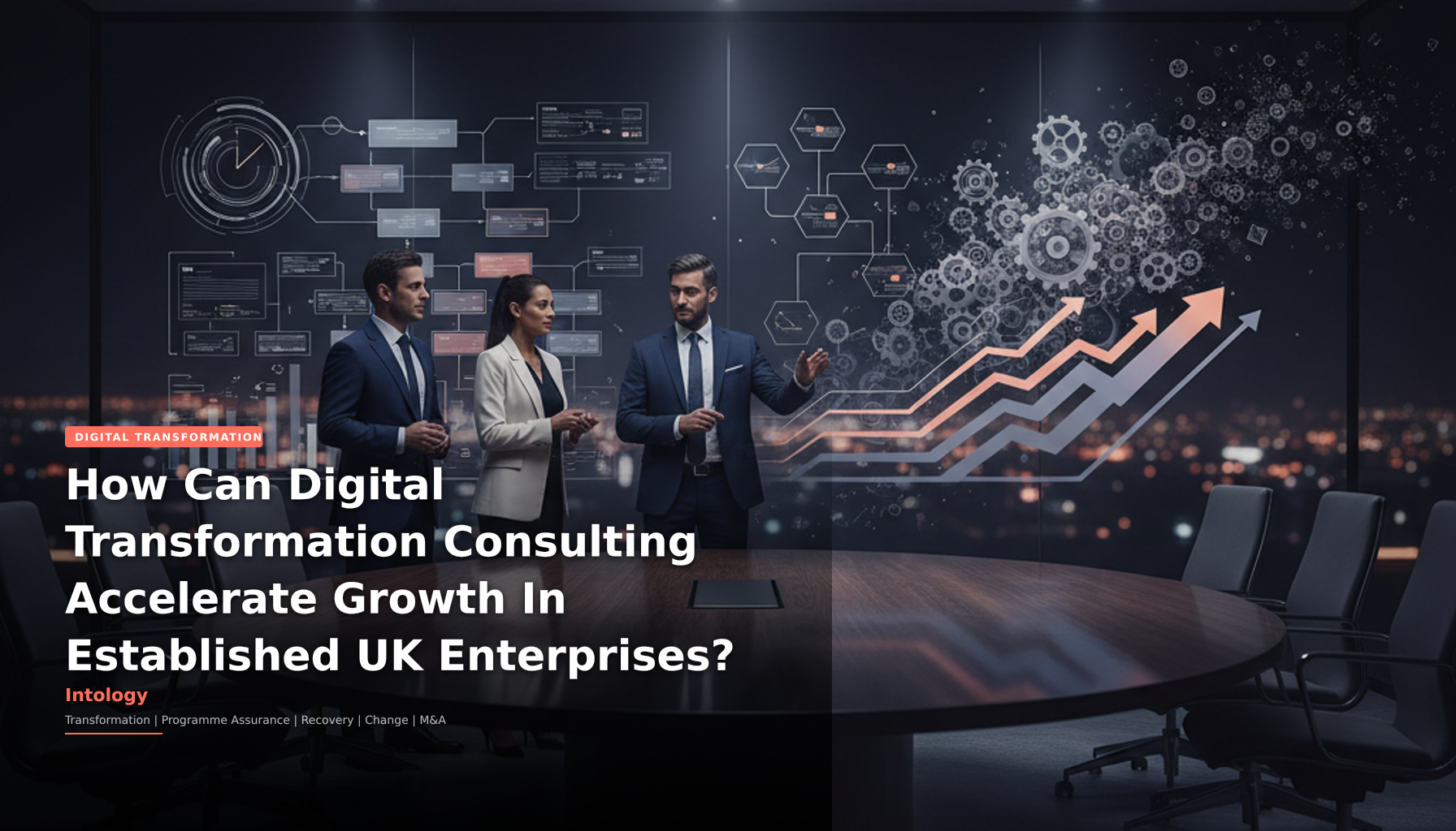 How Can Digital Transformation Consulting Accelerate Growth In Established UK Enterprises?-Intology, independent UK consultancy