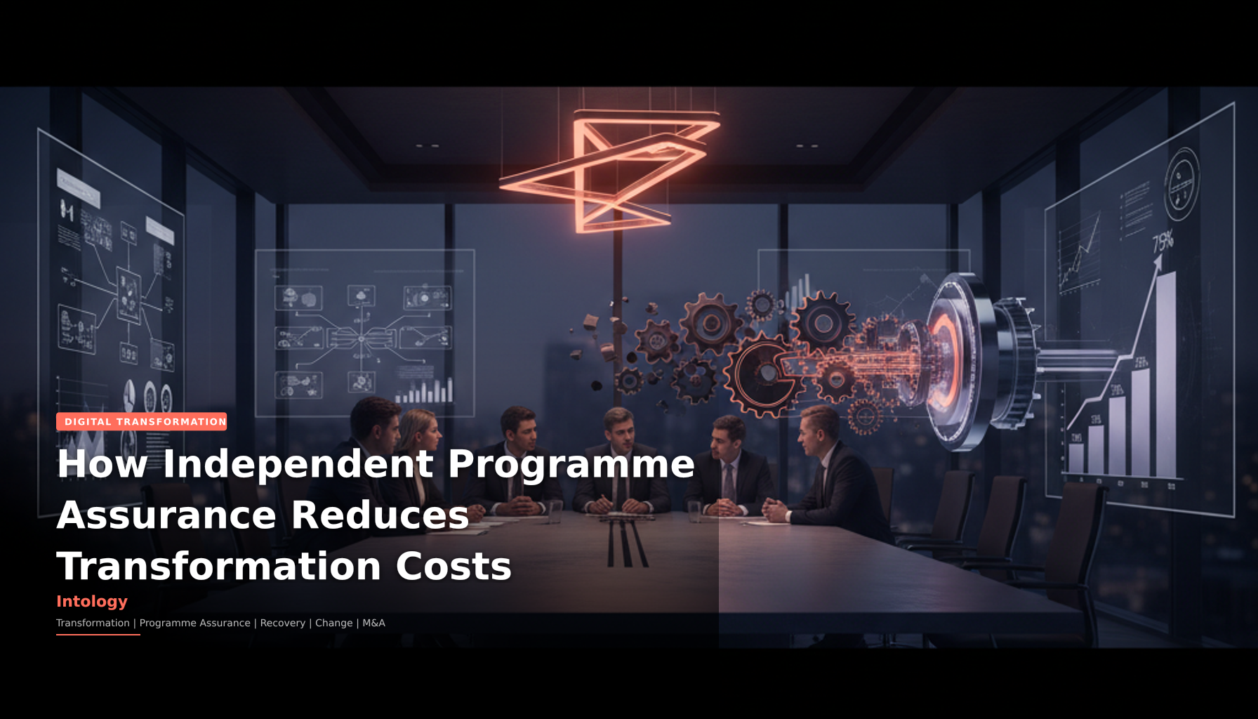 How Independent Programme Assurance Reduces Transformation Costs-Intology, independent UK consultancy