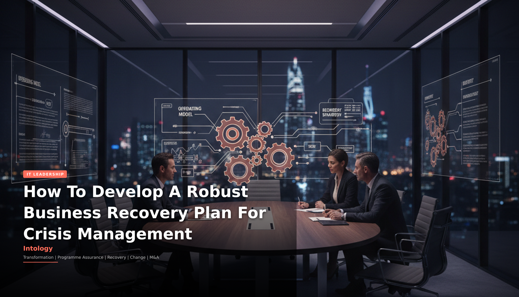 How To Develop A Robust Business Recovery Plan For Crisis Management-Intology, independent UK consultancy