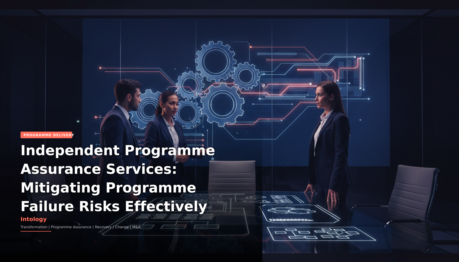 Independent Programme Assurance Services: Mitigating Programme Failure Risks Effectively-Intology, independent UK consultancy