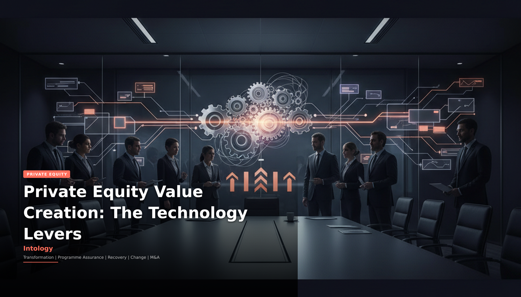 Private Equity Value Creation: The Technology Levers-Intology, independent UK consultancy