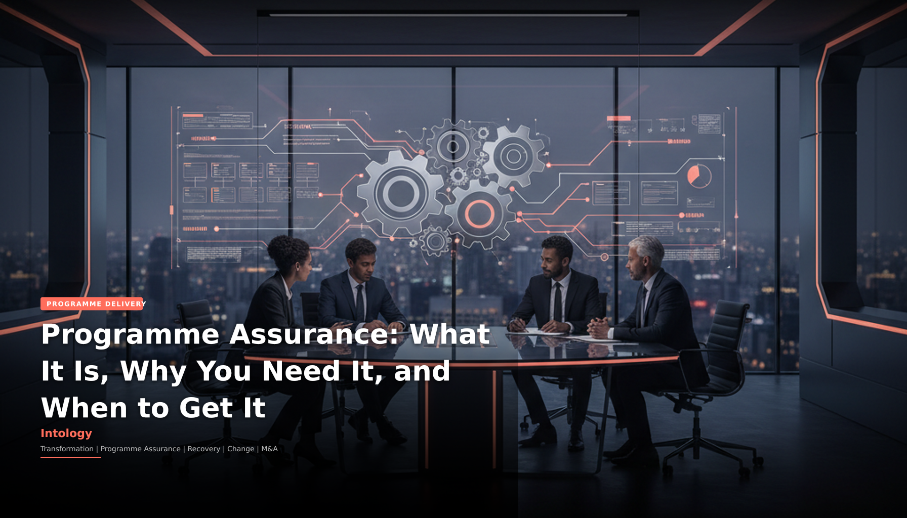 Programme Assurance: What It Is, Why You Need It, and When to Get It-Intology, independent UK consultancy