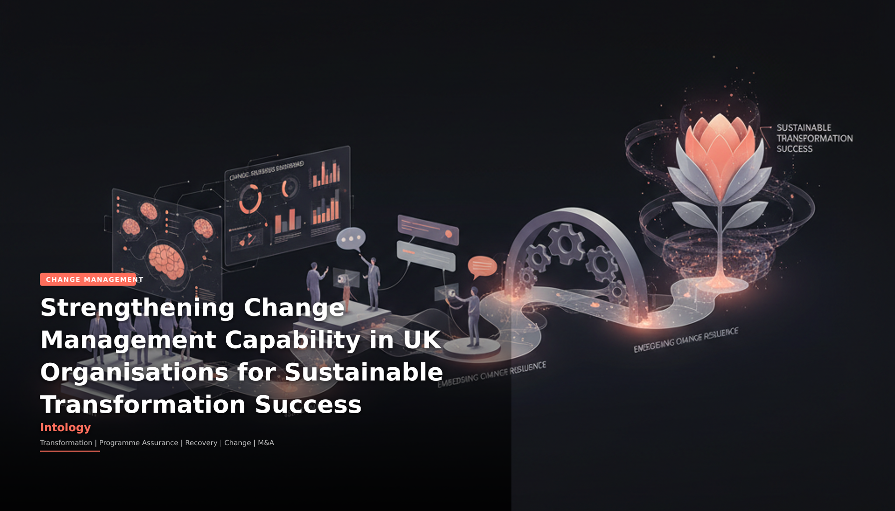 Strengthening Change Management Capability in UK Organisations for Sustainable Transformation Success-Intology, independent UK consultancy