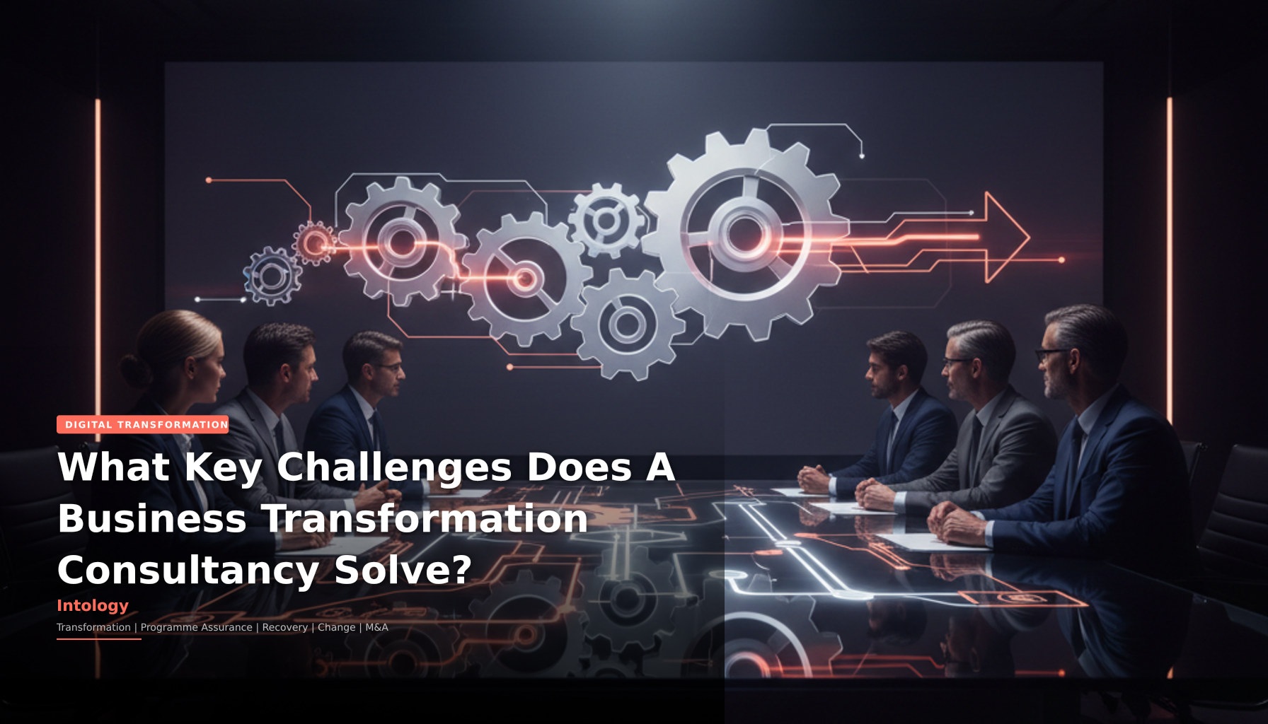 What Key Challenges Does A Business Transformation Consultancy Solve?-Intology, independent UK consultancy