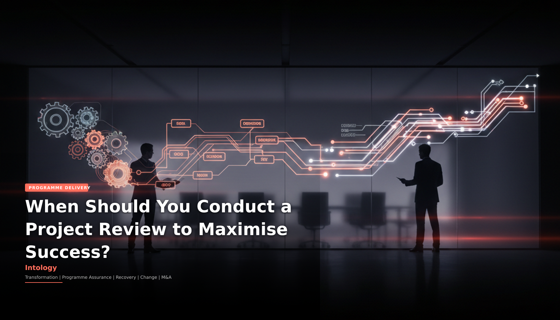 When Should You Conduct a Project Review to Maximise Success?-Intology, independent UK consultancy