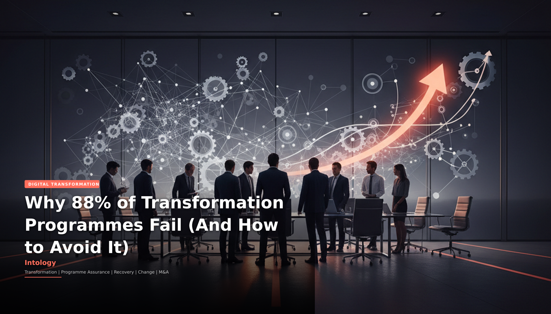 Why 88% of Transformation Programmes Fail (And How to Avoid It)-Intology, independent UK consultancy