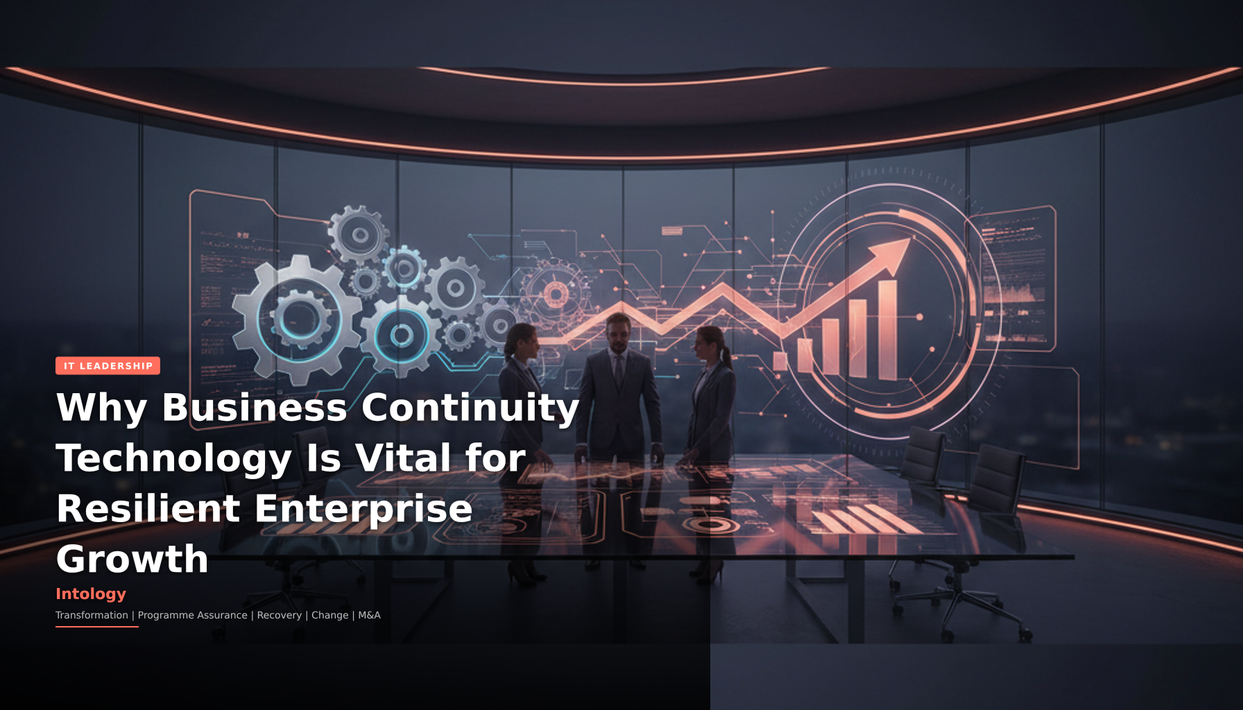 Why Business Continuity Technology Is Vital for Resilient Enterprise Growth-Intology, independent UK consultancy